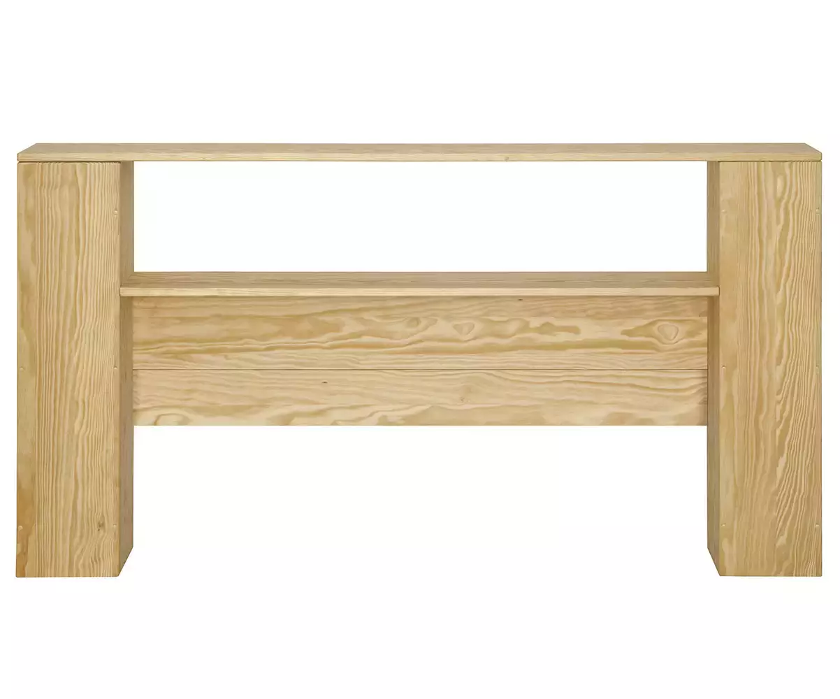 Tête de lit Mizar bois naturel inclus (dos)