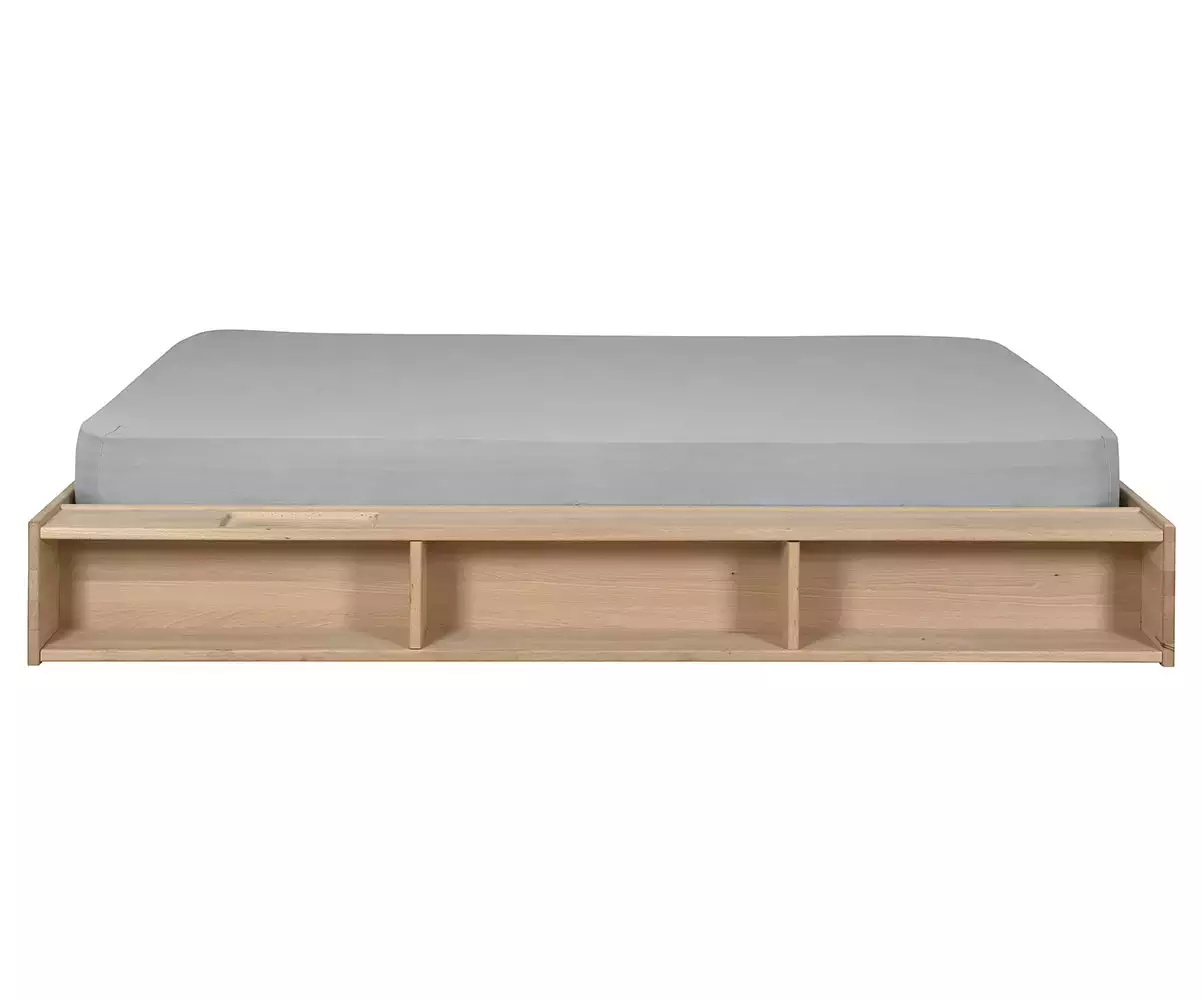 Côté du lit Galion avec 3 rangements intégrés