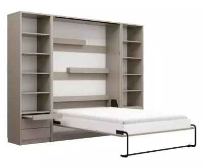 Colonne taupe lit ouvert