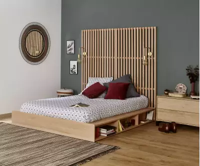 Tête de lit haute avec lit Galion en option