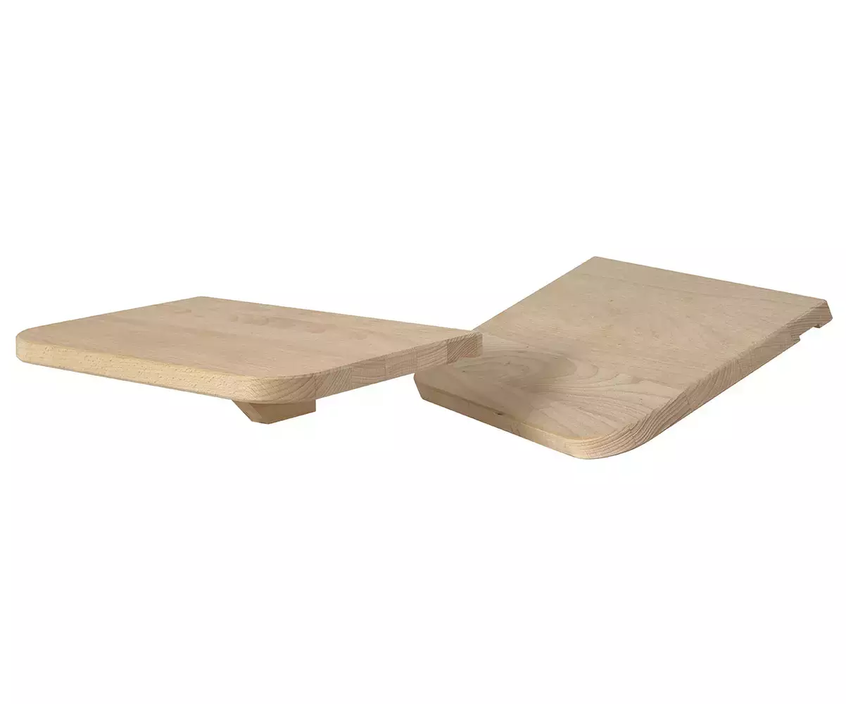 Lot de 2 tablettes chevets Hooker