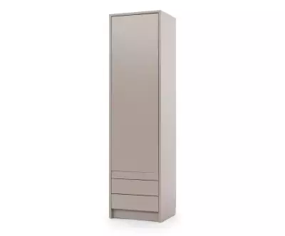 Colonne Taupe avec étagères
