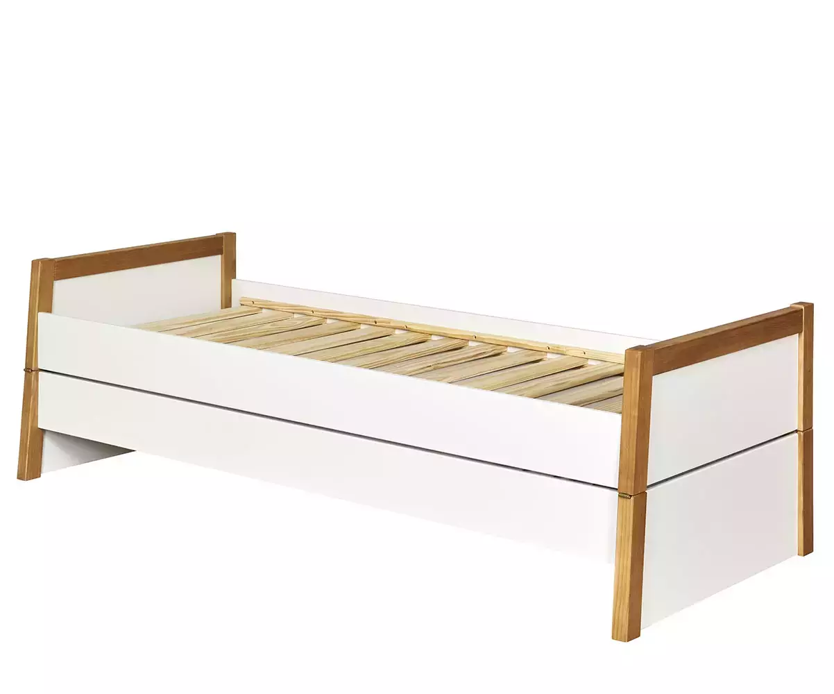 Lit Hypnos en Bois Massif