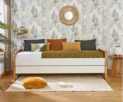 Lit Gigogne Hypnos Confortable et Modulable de face