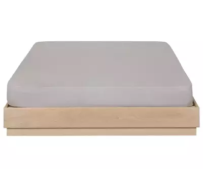 Couchage double Lakana en hêtre