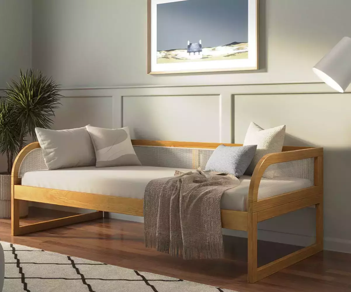 Lit banquette Makau en bois massif