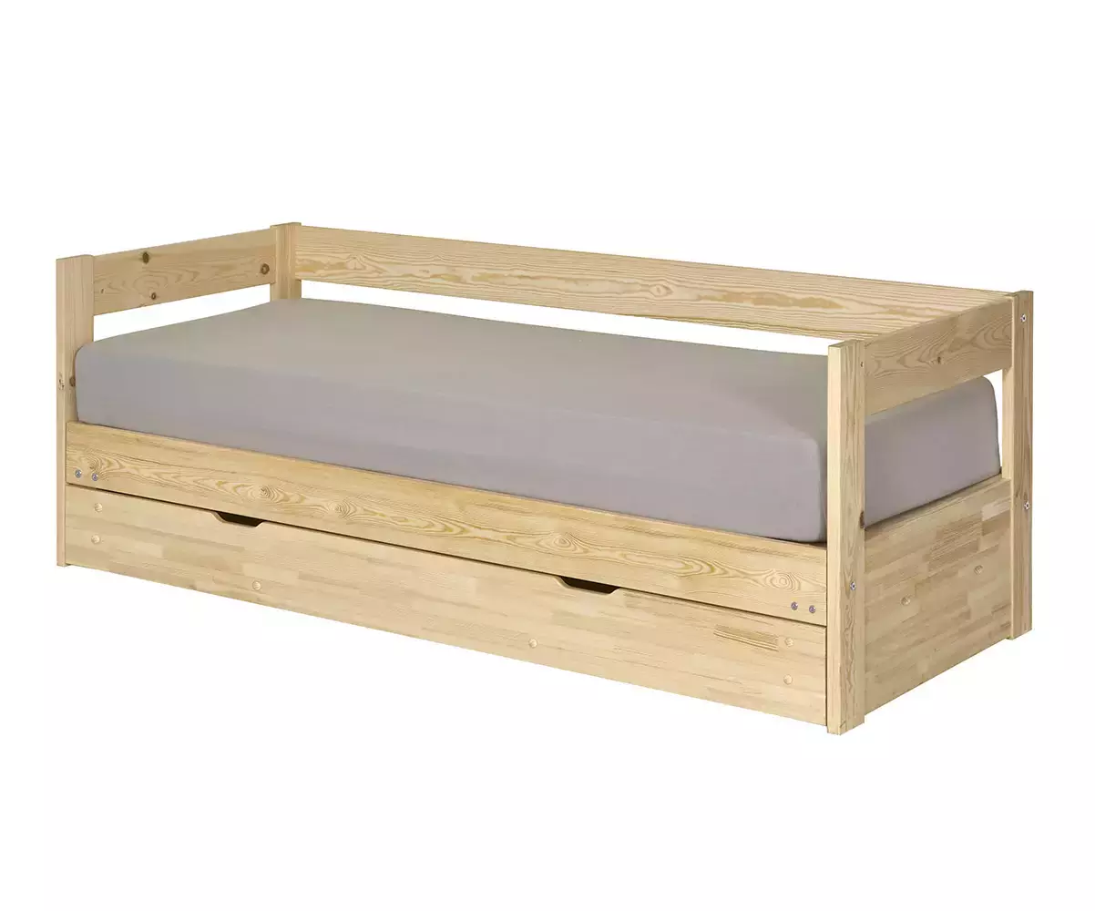 Lit gigogne Lakota bois 80x200