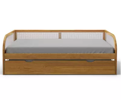 Lit gigogne Makau pour adulte avec matelas