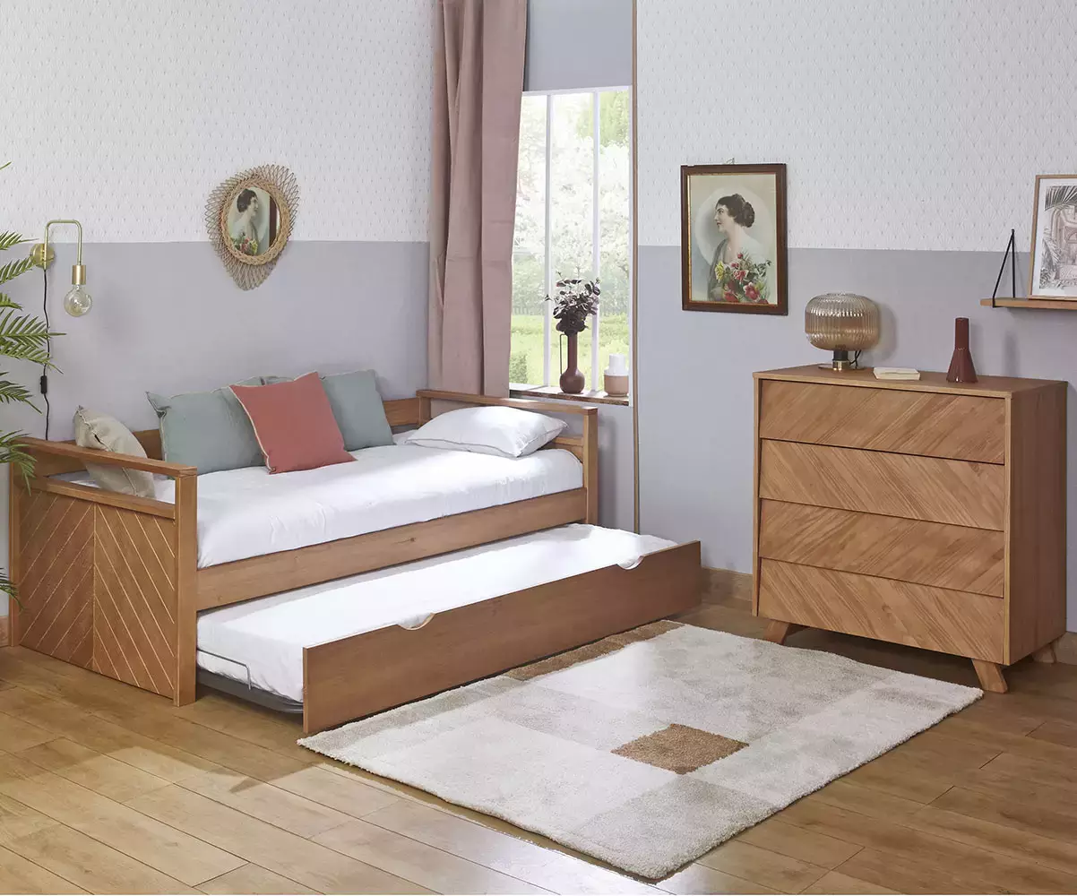 Lit banquette gigogne Ponant