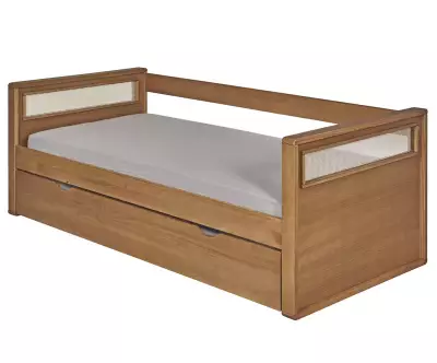 Lit banquette adulte Levant vue de 3/4 avec matelas