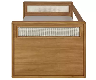 Lit banquette adulte Levant vue de côté avec matelas