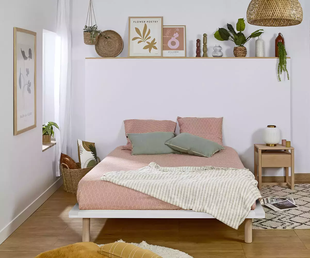 Lit Savo avec matelas s’intégre dans toutes les décorations intérieures