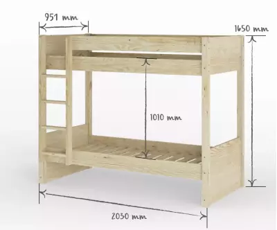 Dimension lit Javari 80x190