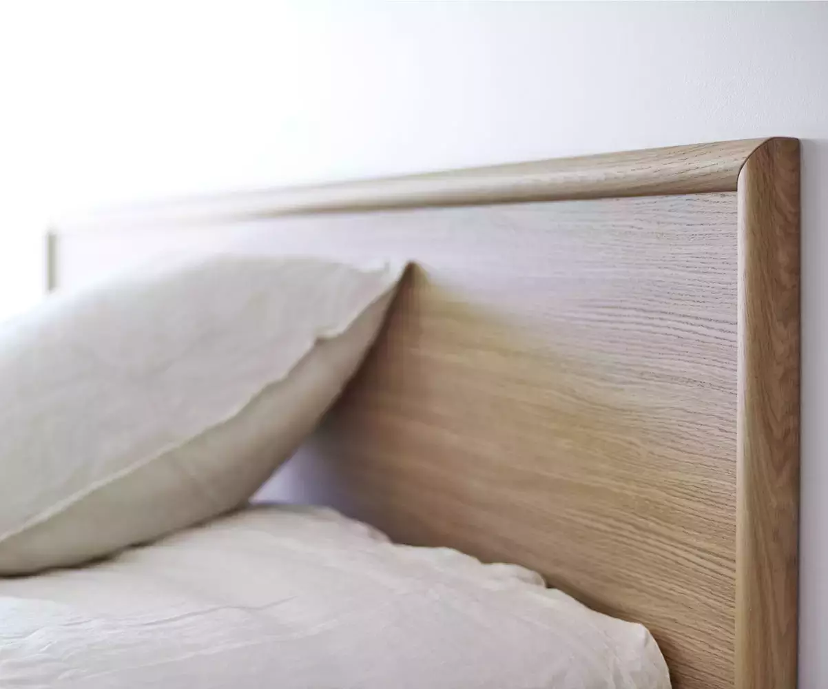 Tête de lit en bois