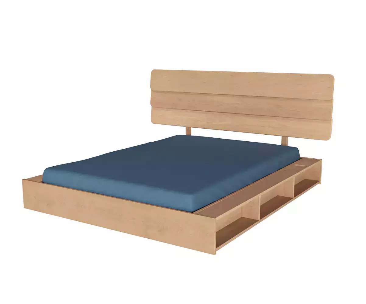 Lit Galion et tête de lit Frégate fonctionnel et confortable