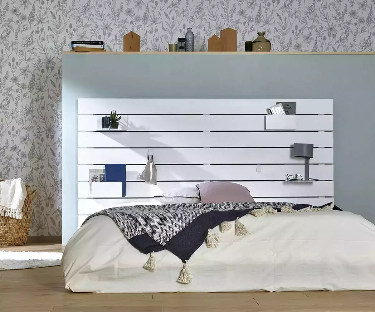 Tête de lit Ipar blanche