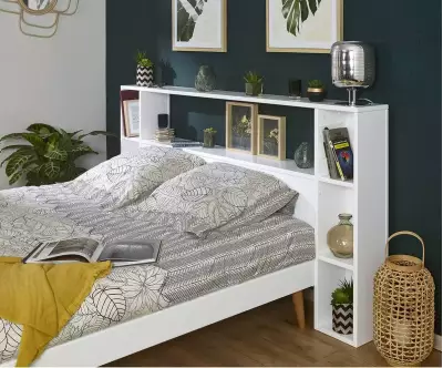 Tête de lit Mizar avec rangements