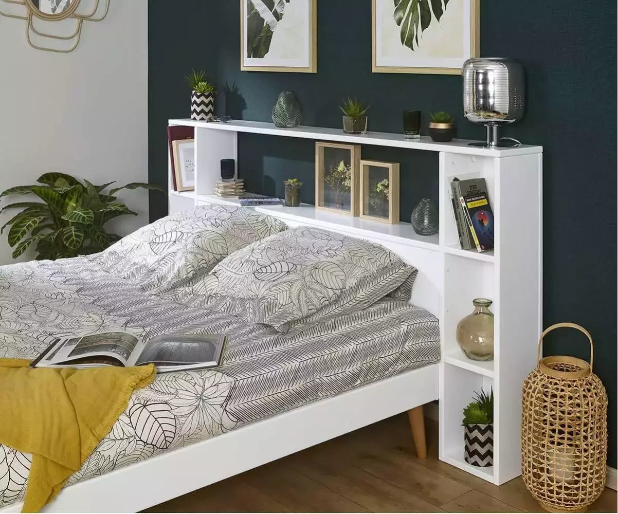 Tête de lit Mizar avec rangements