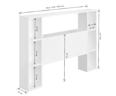 Tête de lit dimensions