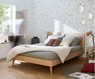 Lit Riddel avec matelas