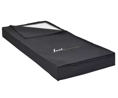 Housse de matelas semi ouverte pour matelas 90x190 cm