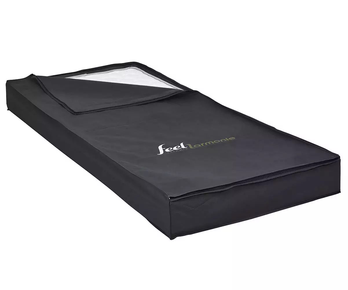 Housse de matelas semi ouverte pour matelas 90x190 cm