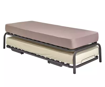 Pack sommier gigogne + 2 matelas