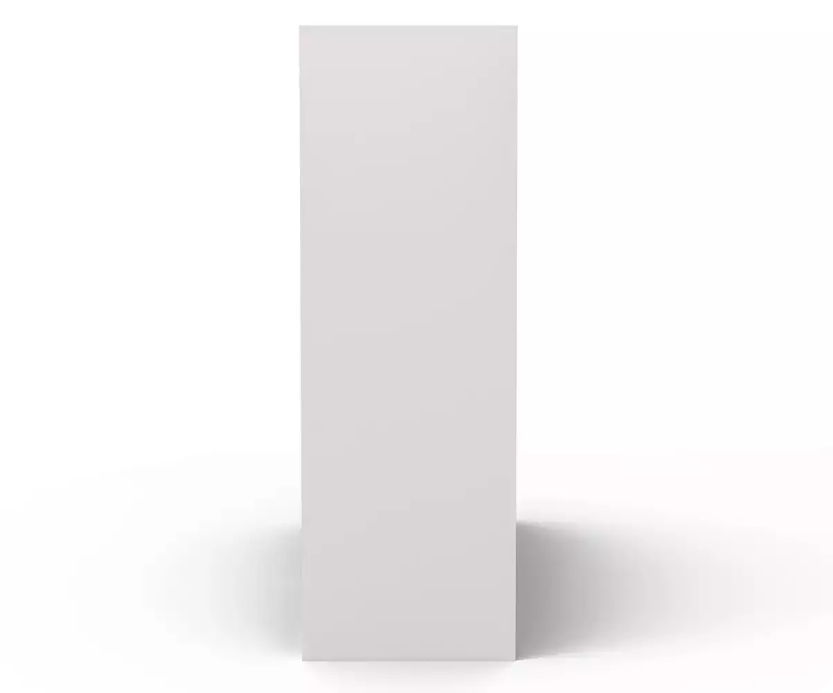 Vue de profil des casiers de rangement Caldéra