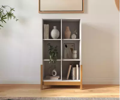 Cube de rangement 6 cases avec pieds