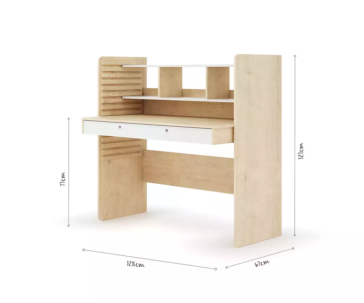 Dimensions bureau mi-hauteur