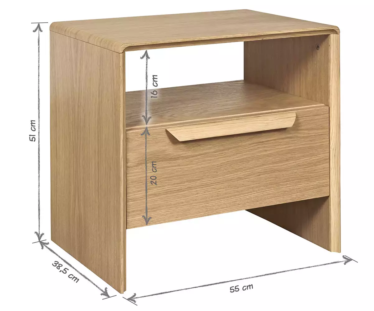 Dimensions chevet Barsac