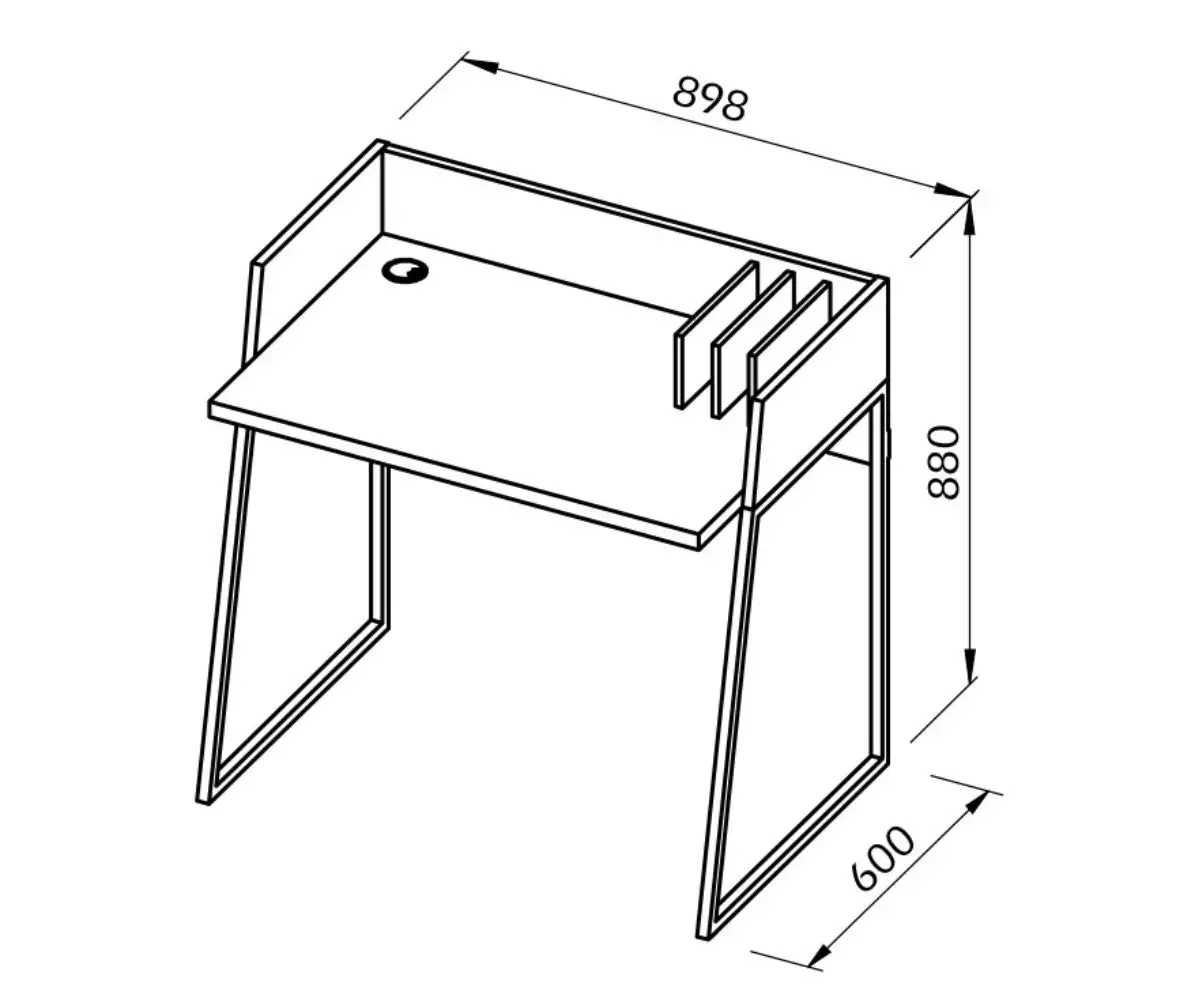 Dimensions du Bureau Luskan
