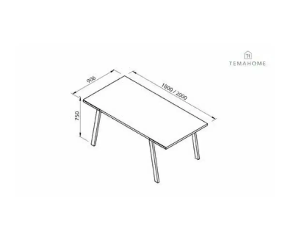 Dimension de la Table à manger Drift