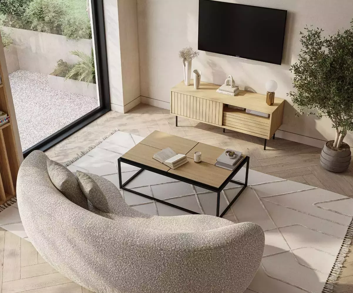 Table basse Douro est un plateau amovible