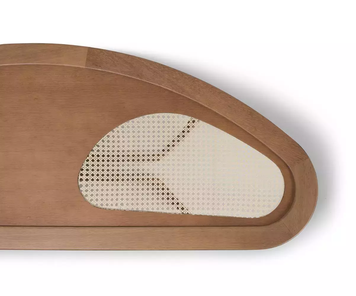 Détail cannage table basse Semente