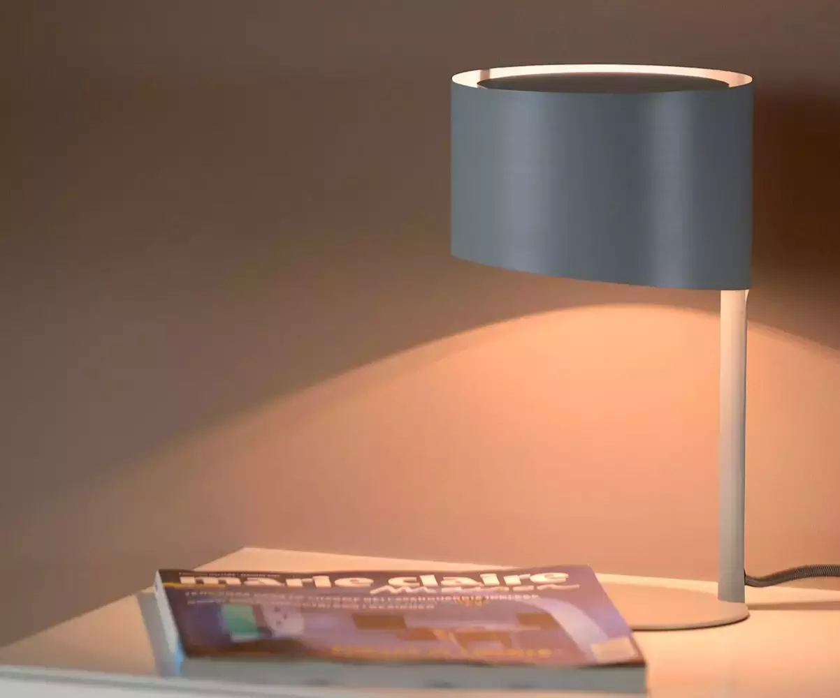 Lampe Arcturus en métal gris souris