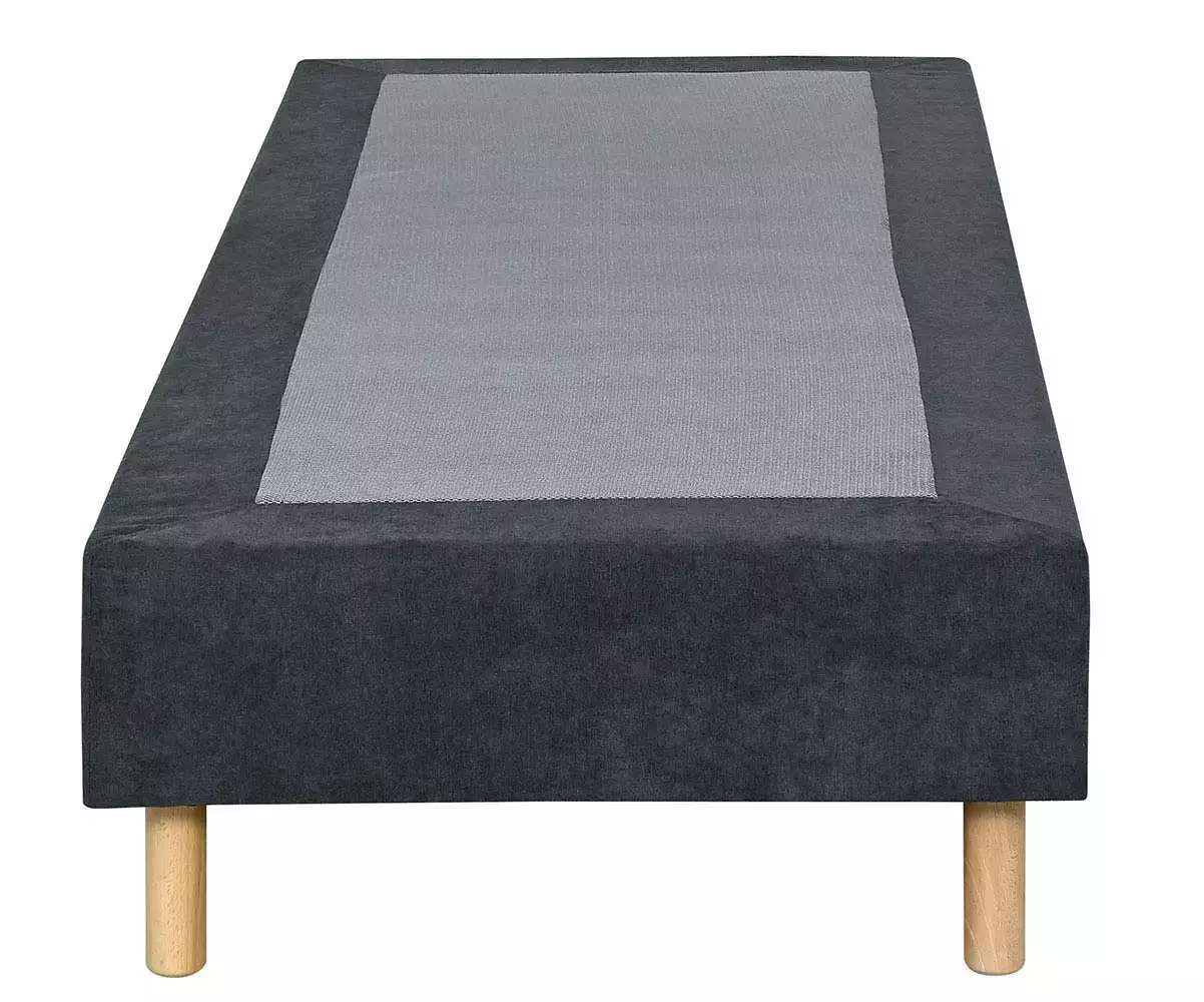 Sommier tapissier 1 couchage Senesi bleu