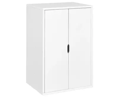 Armoire 2 portes Milos blanche