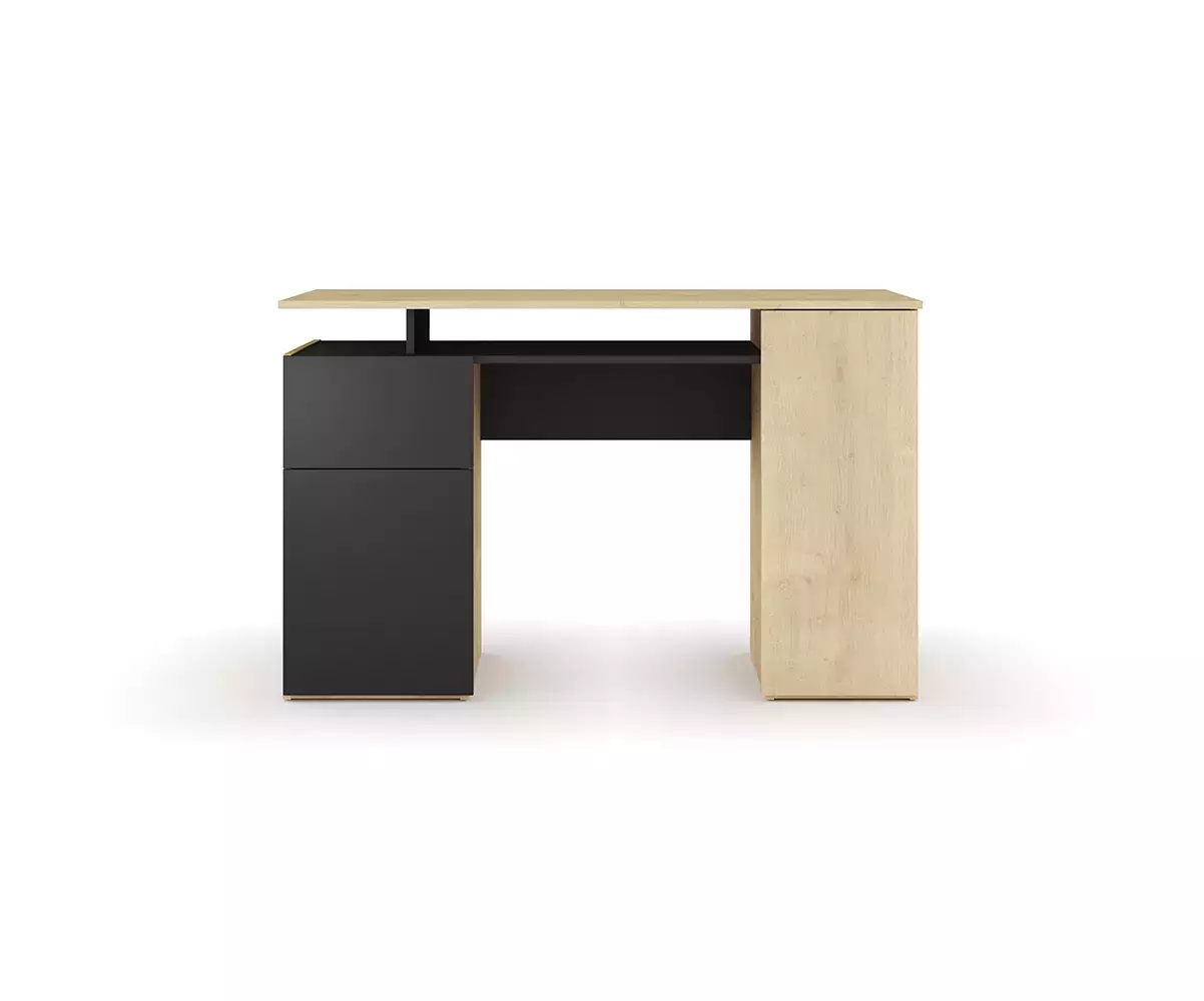 Bureau bois et noir Caral