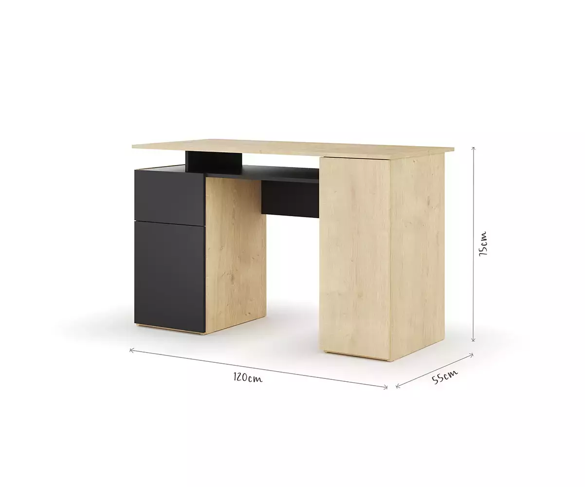 Dimensions du bureau Caral