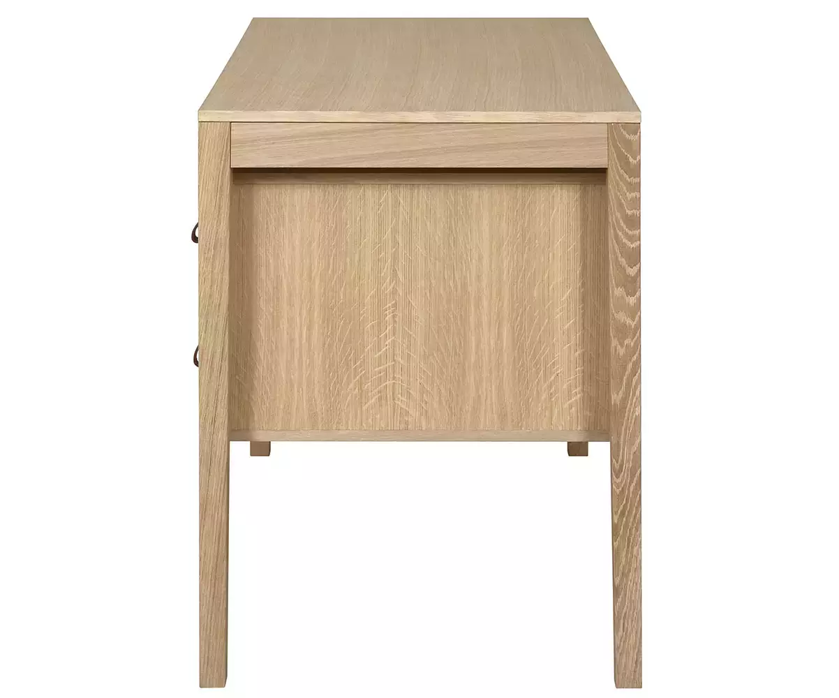Bureau 2 tiroirs Notos de profil
