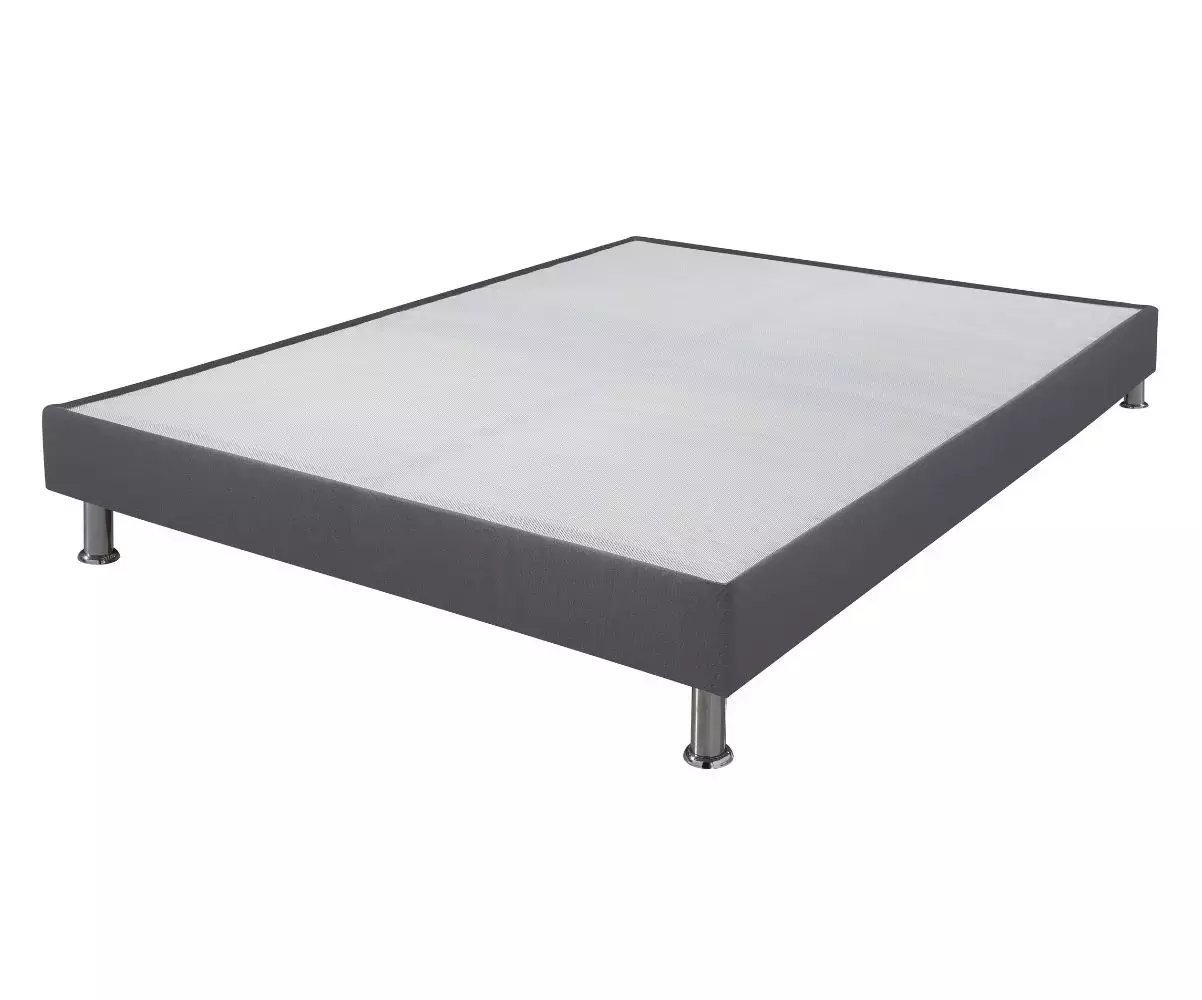 Sommier tapissier gris anthracite