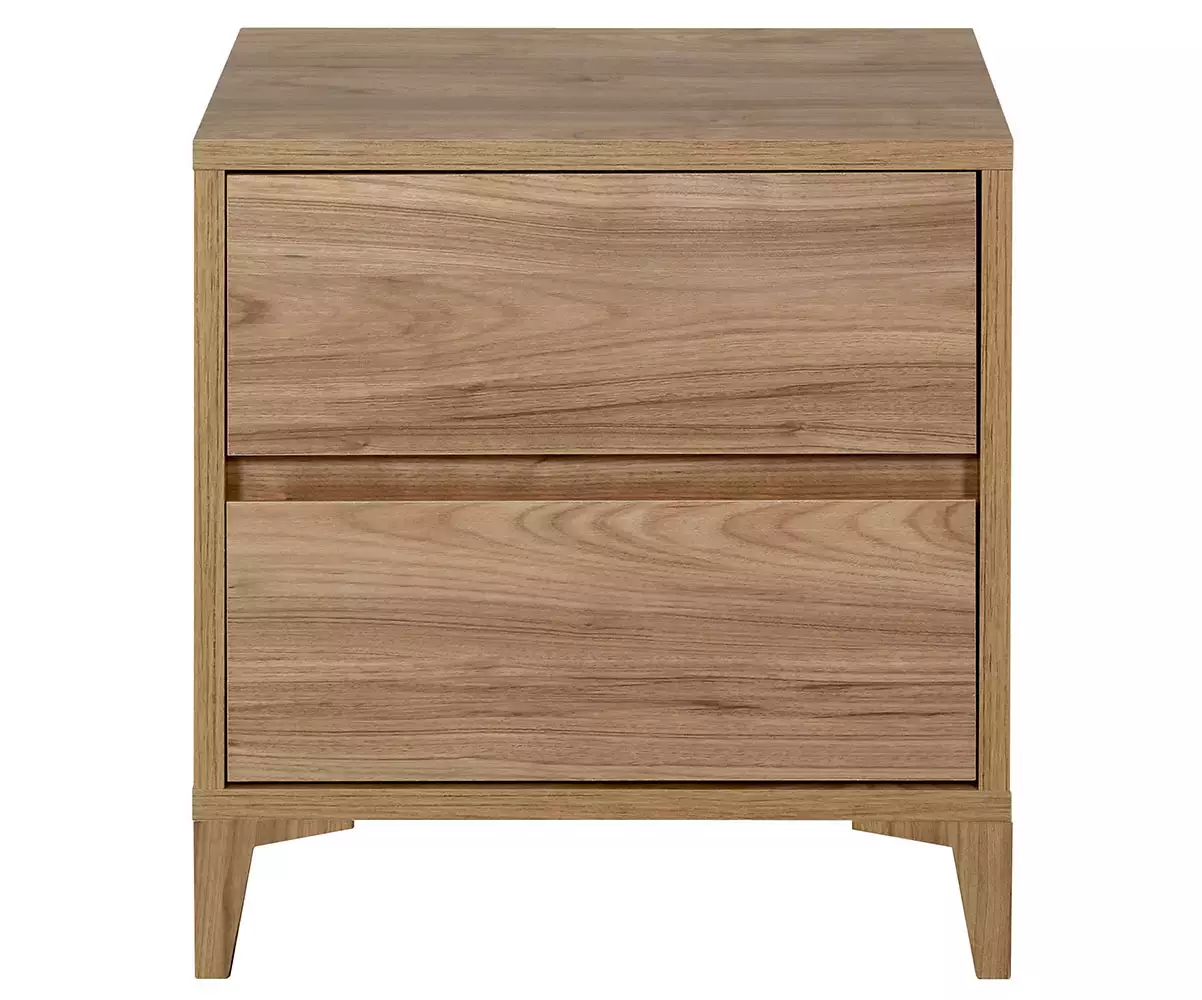 Chevet noyer Deneb en bois