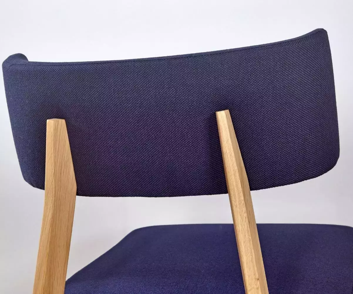 Dos chaises Elric bleu