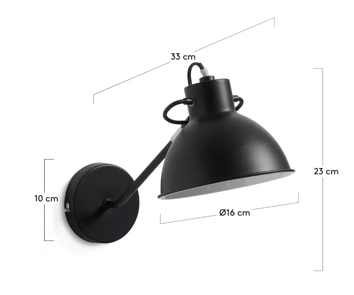 applique mesure noir