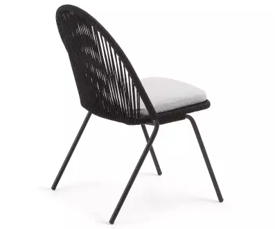 Chaise design noire