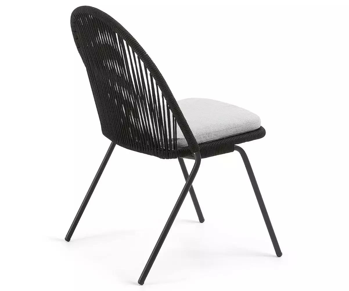 Chaise design noire