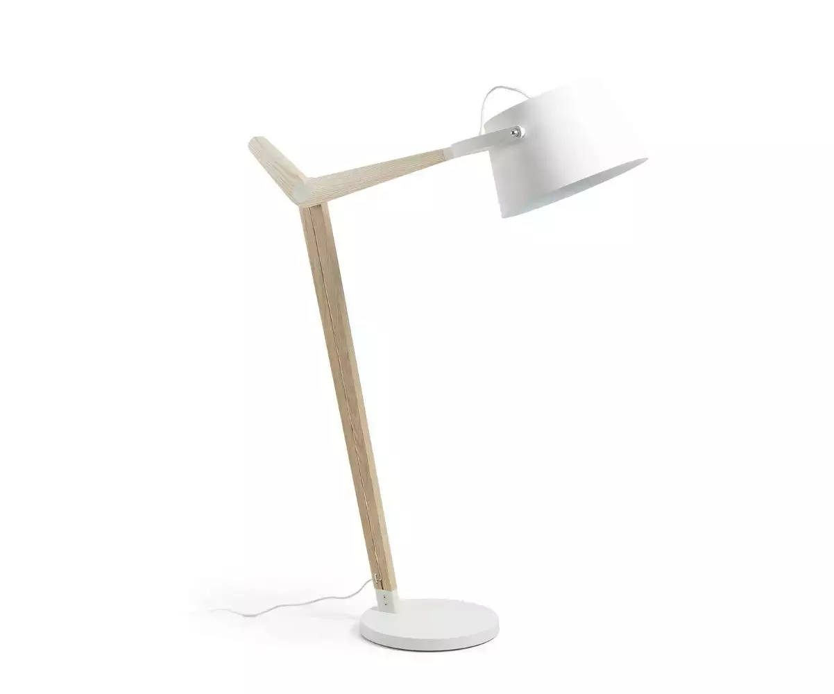 Lampadaire bois et métal Filae