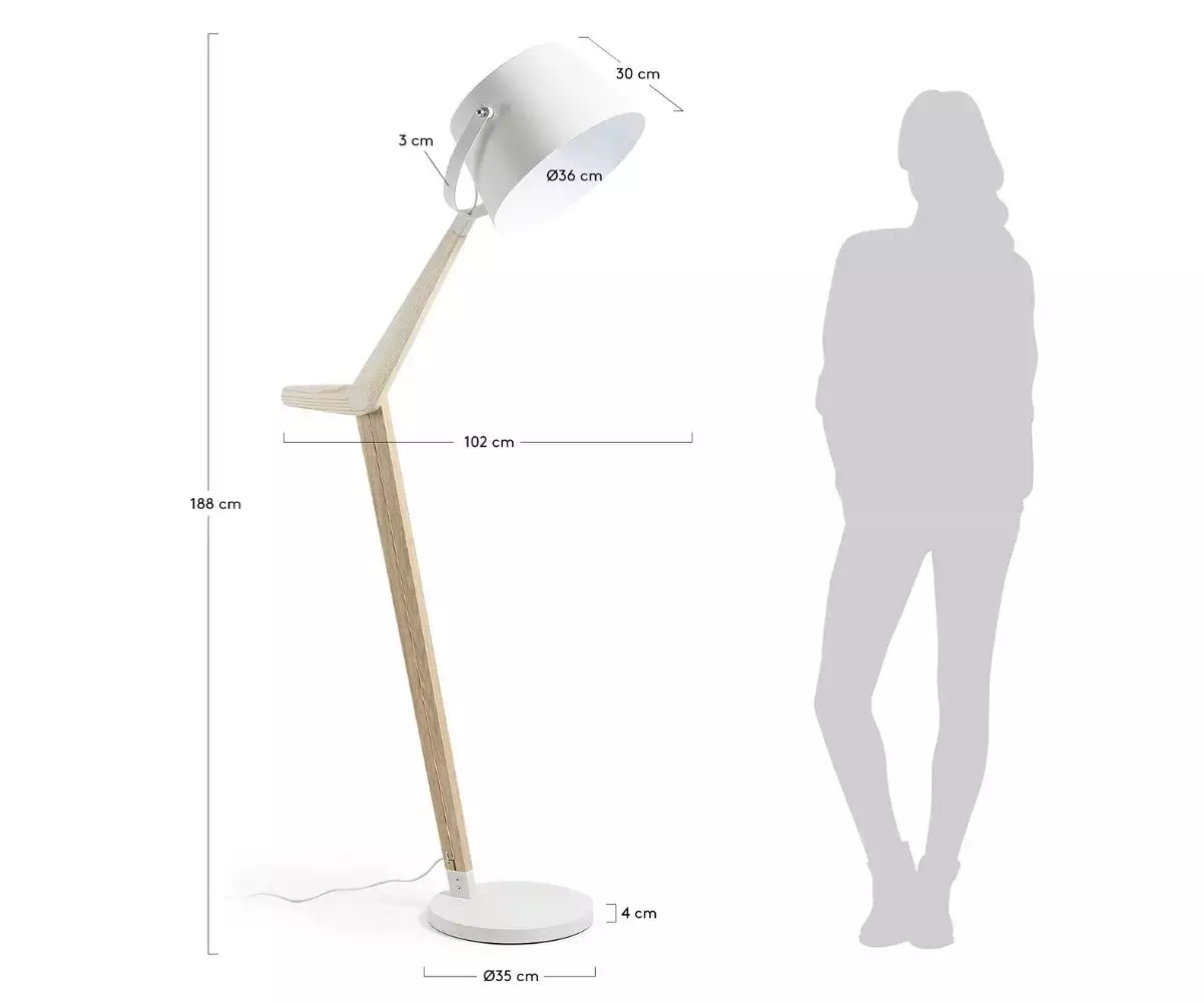 Dimensions lampadaire Filae