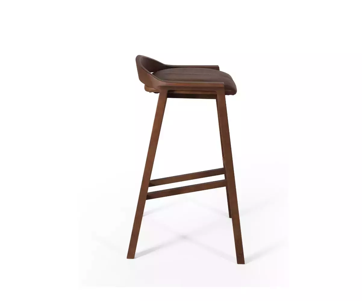 Chaise haute en bois